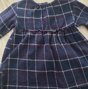Zara baby girl plaid dress 12-18 months